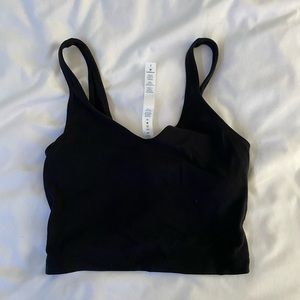 Lululemon black align tank size 2
